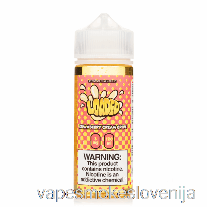 Vape Petrol Jagodna Kremna Krema - Napolnjena E-tekočina - Neusmiljeni Hlapi - 120 Ml 3 Mg
